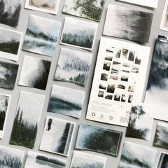 50pcs Washi Stickers Creative Journal Small Fresh DIY Decorative Stickers