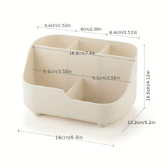 Large Capacity Five-Grid Desktop Storage Box