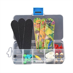 DIY Fingerboard Nuts Trucks Tool Kit Basic Bearing Wheels Packaged In Box