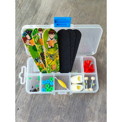 DIY Fingerboard Nuts Trucks Tool Kit Basic Bearing Wheels Packaged In Box