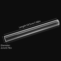 Acrylic Clay Roller Round Tube Stick Clear Art Craft DIY Polymer Clay Tools