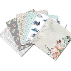 24 Sheets Christmas Pattern Paper for DIY Scrapbook and Gift Wrapping