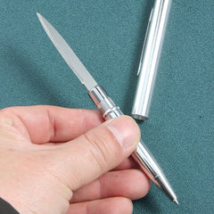 Multicolor Ballpoint Pen Dual Use Cutter For Professionals