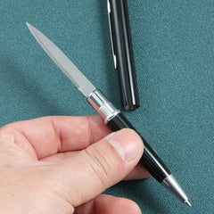 Multicolor Ballpoint Pen Dual Use Cutter For Professionals