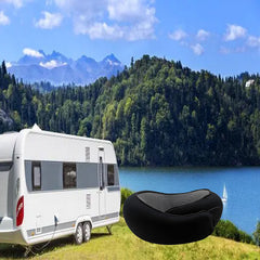 Inflatable Travel Pillow Car Air Office Soft Nursing Cushion