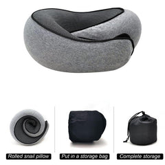 Inflatable Travel Pillow Car Air Office Soft Nursing Cushion