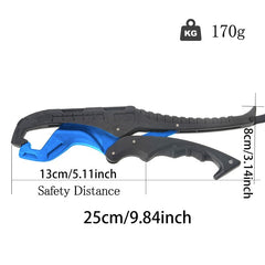 Portable Fishing Clip Anti Rust Fishing Gripper With Lanyard