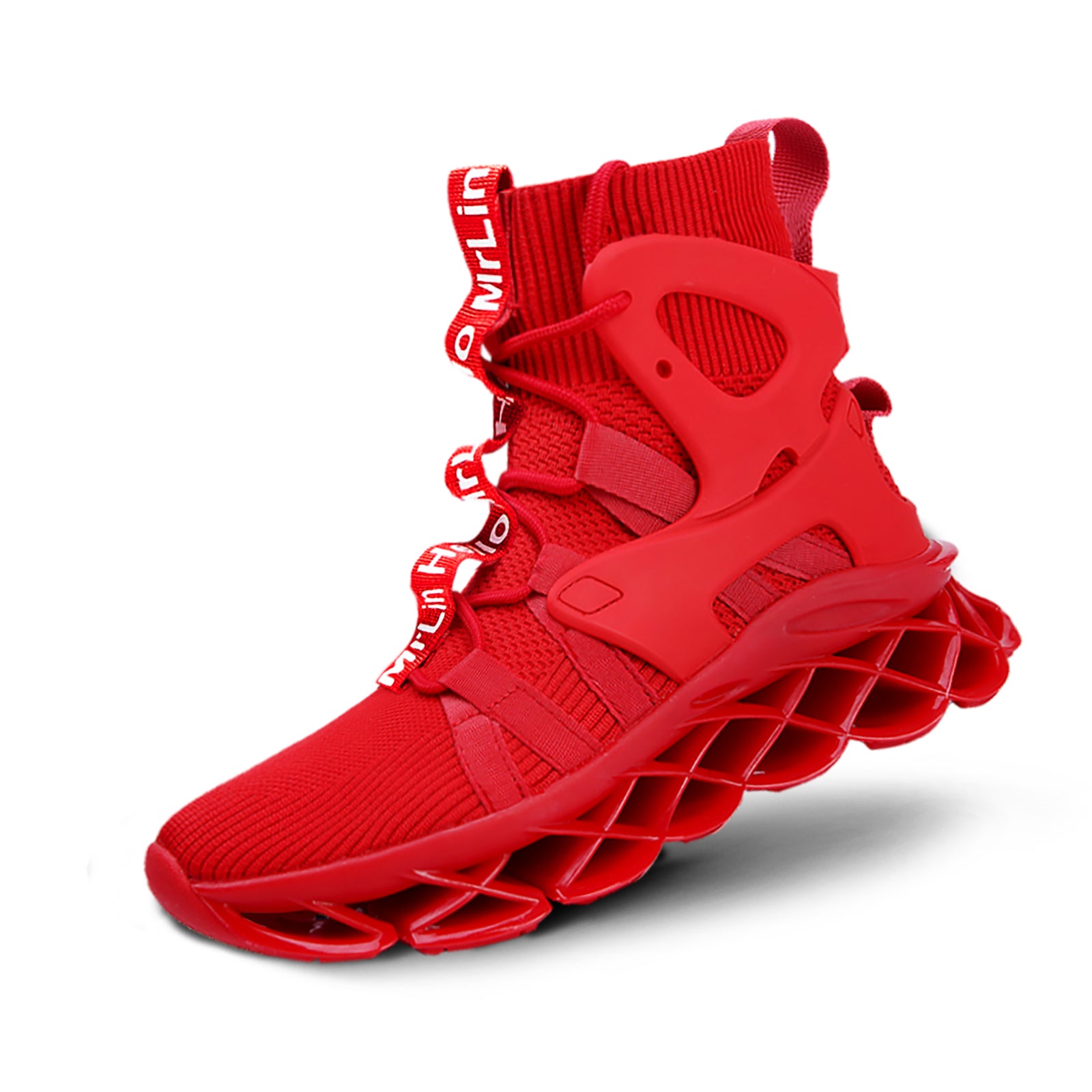 Women's High Tube Sneakers Non Slip Sport Shoes