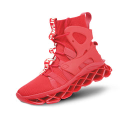 Women's High Tube Sneakers Non Slip Sport Shoes