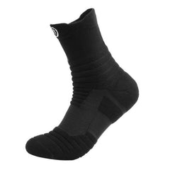 Men Thickened Padded Breathable Sweat Absorbing Crew Socks