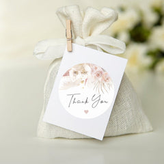 60pcs Floral & Letter Graphic Gift Sticker for Home Party