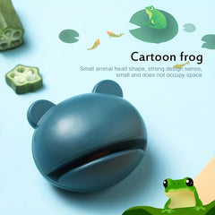 Cartoon Frog Whetstone Portable Scissor Sharpener Mini Sharpening Tool