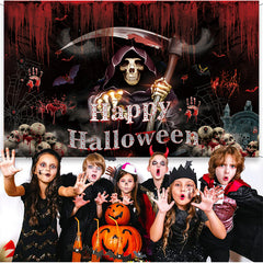 1pc Halloween Banner Outdoor Party Supplies