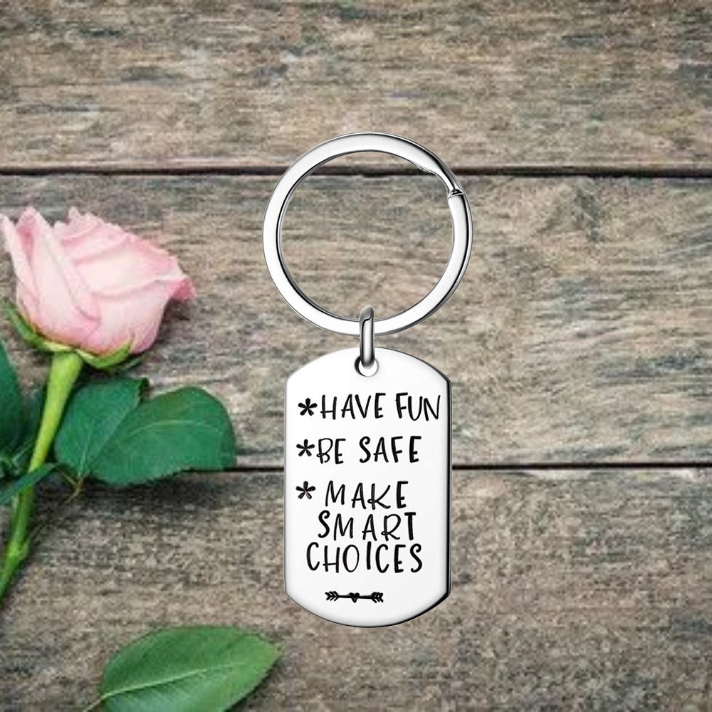 Small Key Chain Bag Backpack Purse Pendant Gift Men Women
