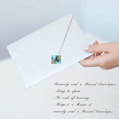 500pcs Train Stickers Roll Self Adhesive Seals Scrapbook Cards Envelopes