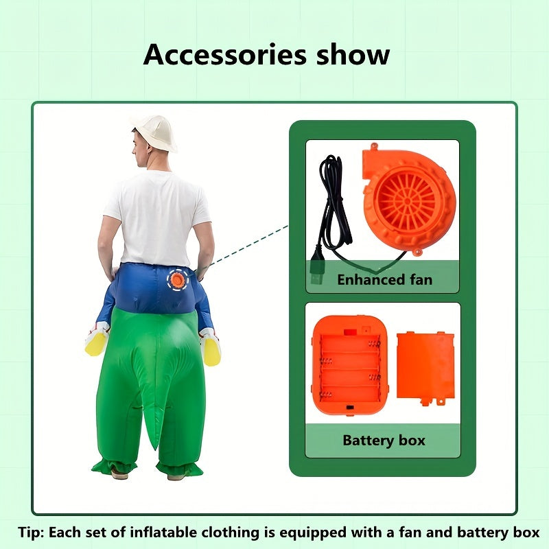 Dinosaur Inflatable Costume Halloween Party Cosplay