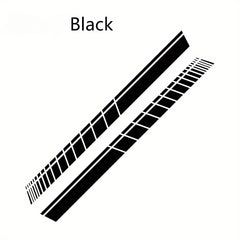 2pcs Car Side Skirt Sticker Vinyl Film Wrap DIY Tuning Scratch Protection
