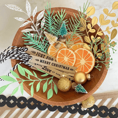 Orange Slices Die Cuts Metal Cutting Dies for Scrapbooking DIY Card Making