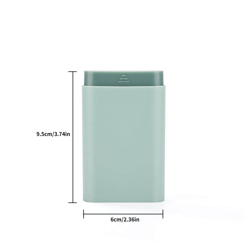 Portable Small Medicine Box Travel Medicine Packaging Box Sealed Storage Box