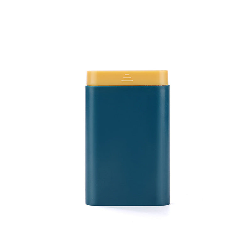 Portable Small Medicine Box Travel Medicine Packaging Box Sealed Storage Box