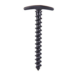 10pcs Camping Pegs & Screw Stakes for Tent, Hiking - Outdoor Essential