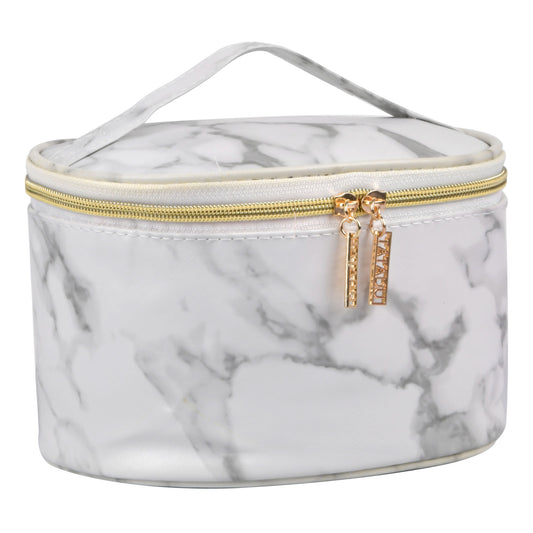 Large Waterproof PU Toiletry Bag For Travel Make Up Organiser Pouch