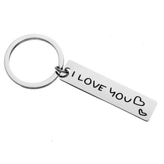 I Love You Couple Keychain Gift For Men Women