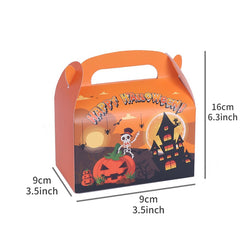 Set of 10 Halloween Cardboard Decoration Baking Boxes
