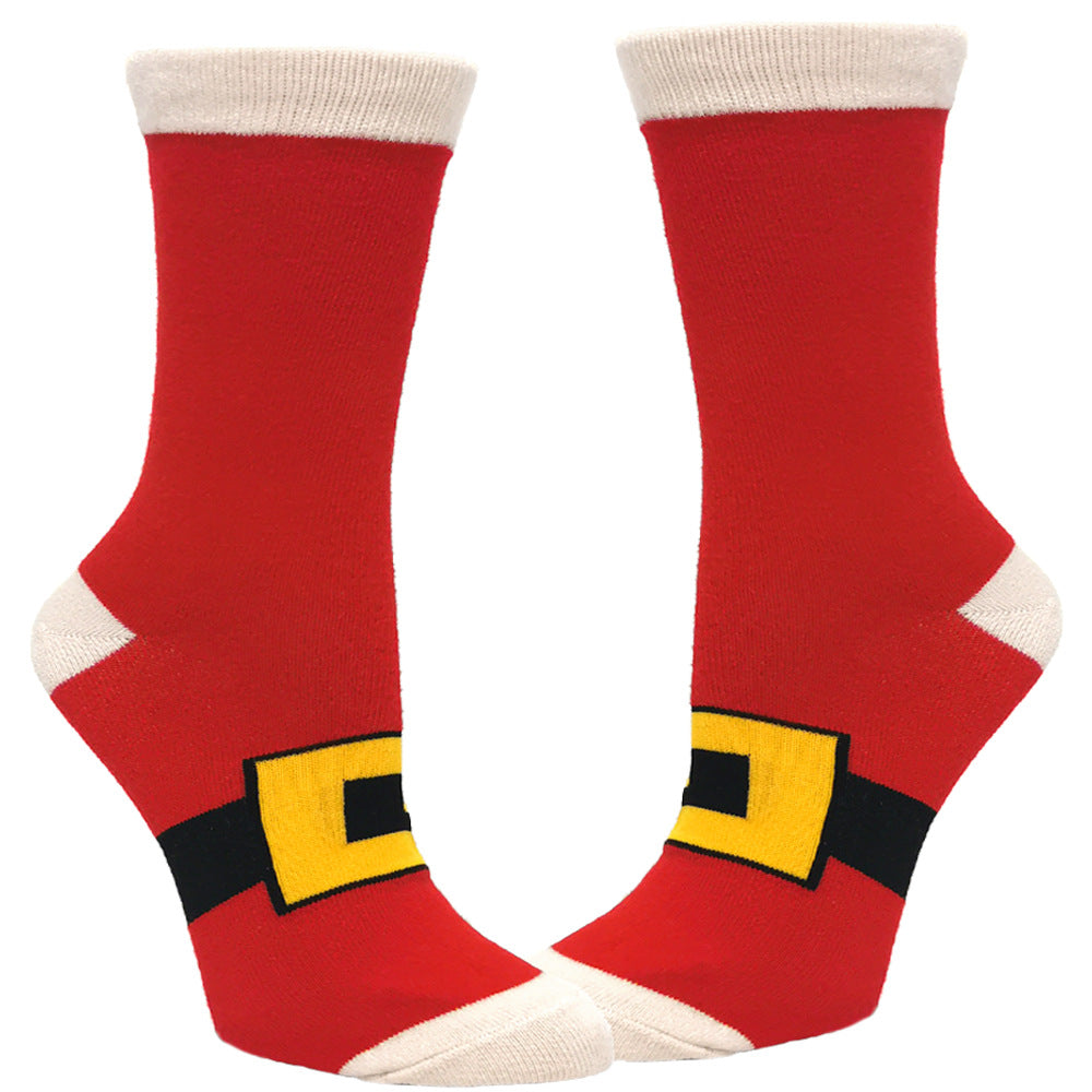 Cartoon Christmas Midcalf Socks Halloween Party Socks