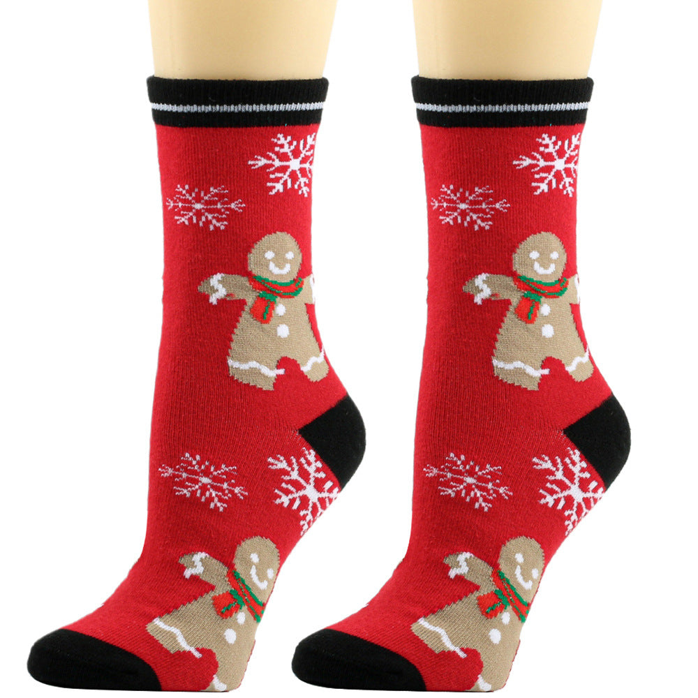 Cartoon Christmas Midcalf Socks Halloween Party Socks