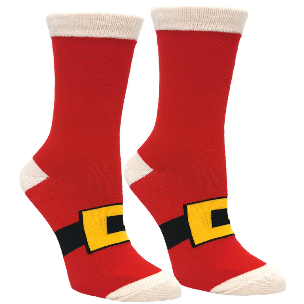 Cartoon Christmas Midcalf Socks Halloween Party Socks