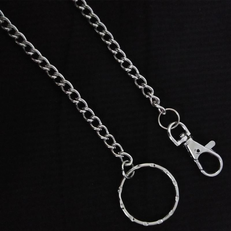 Metal Wallet Belt Chain Rock Punk Hipster Pant Jean Keychain