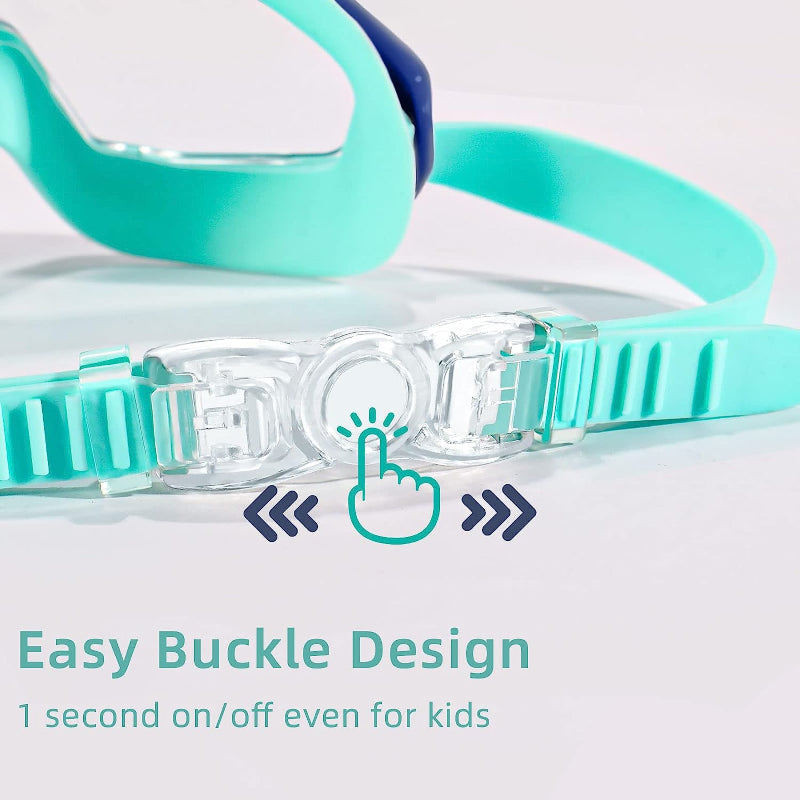 Kids Swimming Goggles Anti-fog Diving Glasses