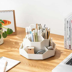 360 Degree Rotating Desktop Pen Holder Organizer