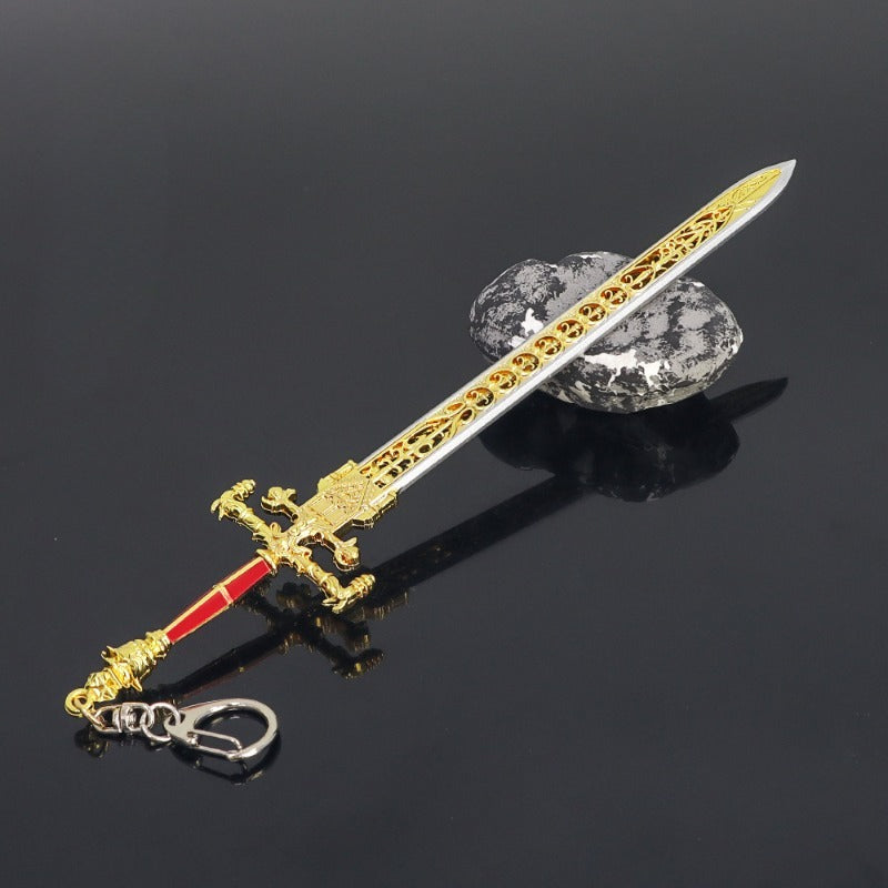 Metal Game Peripherals Weapon Model Home Decor Crafts Collection Doll Toy