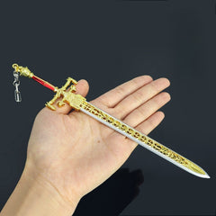 Metal Game Peripherals Weapon Model Home Decor Crafts Collection Doll Toy