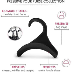 Purse Hanger For Closet Handbag Organizer Hooks