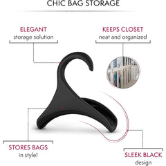 Purse Hanger For Closet Handbag Organizer Hooks