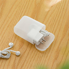 Portable Data Cable Storage Box Charger Organizer