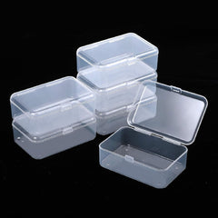 24pcs Small Plastic Storage Containers with Lids for Crafts