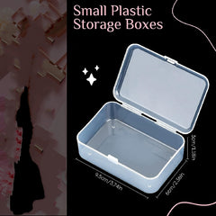 24pcs Small Plastic Storage Containers with Lids for Crafts