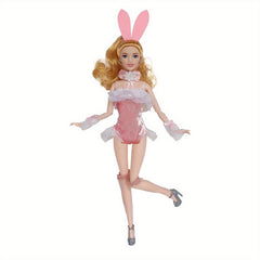 Professional Rabbit Girl Outfit for 30cm Dolls