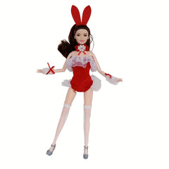 Professional Rabbit Girl Outfit for 30cm Dolls