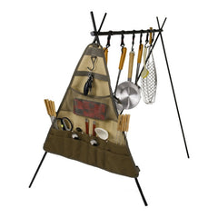 Canvas Cookware Storage Bag for Outdoor Picnic