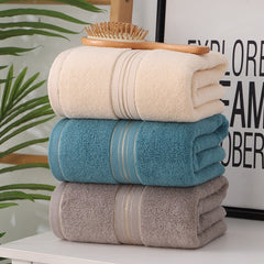 Soft Cotton Bath Towel Thick and Absorbent for Home Bathroom