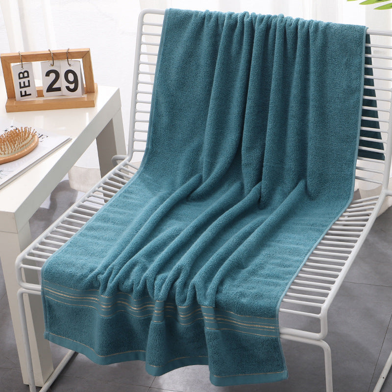 Soft Cotton Bath Towel Thick and Absorbent for Home Bathroom