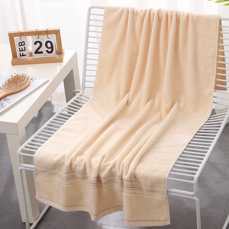 Soft Cotton Bath Towel Thick and Absorbent for Home Bathroom