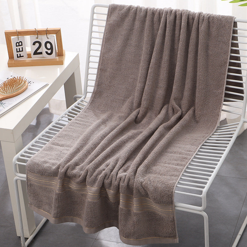 Soft Cotton Bath Towel Thick and Absorbent for Home Bathroom