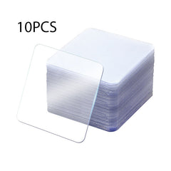 50pcs Square Nano Double Sided Tape Waterproof Adhesive Sticker