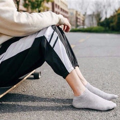 10 Pairs Comfy Solid Ankle Socks Women's & Men's Stockings